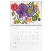 Calendrier des fleurs artistiques (Feb 2027)