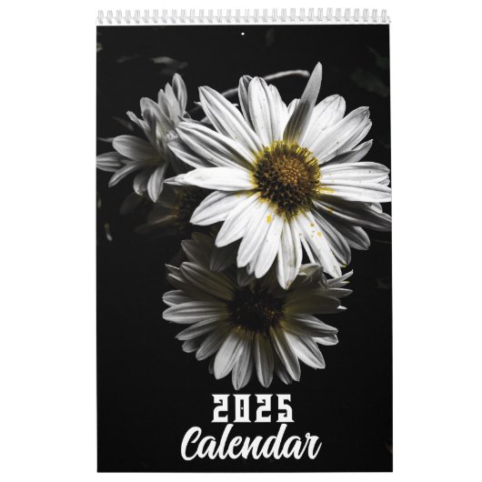 calendrier des fleurs blanches 2025 (Protection)