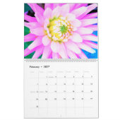 Calendrier des fleurs Dahlia 2024 (Feb 2027)