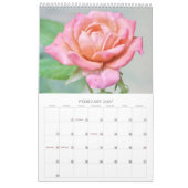 Calendrier des fleurs d'art photographique Roses r (Feb 2027)