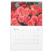 Calendrier des fleurs de 12 mois (Feb 2027)