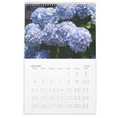 Calendrier des fleurs de 12 mois (Jan 2027)