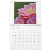 Calendrier des fleurs de cactus (Mar 2026)