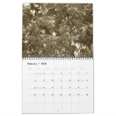 Calendrier des fleurs de Sepia (Feb 2026)
