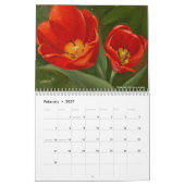 Calendrier des fleurs de tulipes 2023 (Feb 2027)