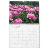 Calendrier des fleurs des pivoines (Feb 2027)