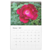 Calendrier des fleurs du jardin (Feb 2027)