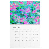 Calendrier des fleurs du jardin My Rubio 2024 (Feb 2026)