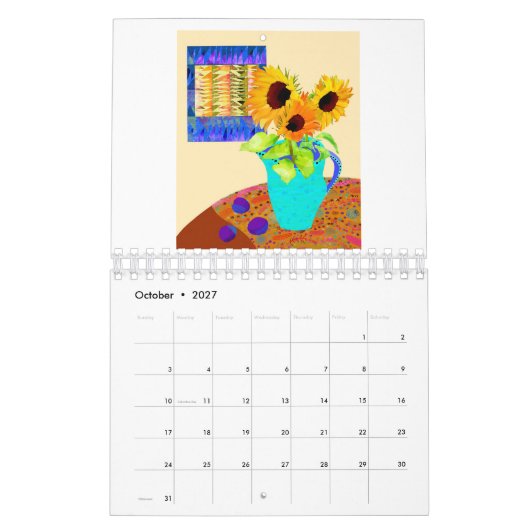 Calendrier des Fleurs et amis (Oct 2027)