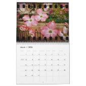 Calendrier des fleurs et des textures (Mar 2026)