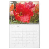 Calendrier des fleurs et des textures (Jan 2027)