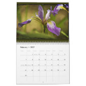 Calendrier des fleurs et des textures (Feb 2027)