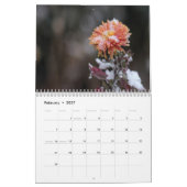 Calendrier des fleurs Four Seasons 2025 (Feb 2027)