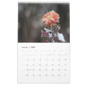 Calendrier des fleurs Four Seasons 2025 (Jan 2026)