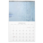 Calendrier des fleurs impressionnistes 2026 (Jan 2027)