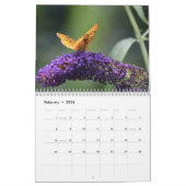Calendrier des fleurs, papillons et bogues (Feb 2026)