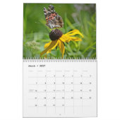 Calendrier des fleurs, papillons et bogues (Mar 2027)