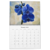 Calendrier des fleurs Photographie artistique (Jan 2026)