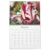 Calendrier des fleurs Photographie artistique (Mar 2026)