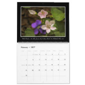 Calendrier des fleurs sauvages 2017 par Thomas (Feb 2027)