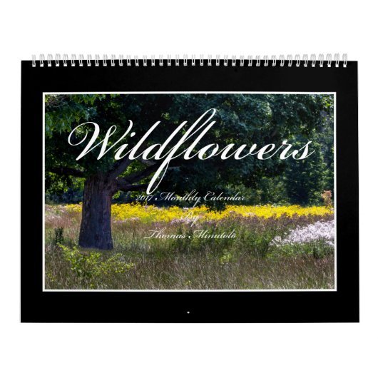 Calendrier des fleurs sauvages 2017 par Thomas (Protection)