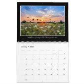 Calendrier des fleurs sauvages 2017 par Thomas (Jan 2027)