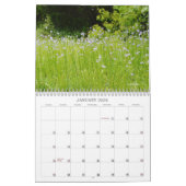 Calendrier des Fleurs sauvages de la prairie natur (Jan 2026)