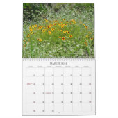 Calendrier des Fleurs sauvages de la prairie natur (Mar 2026)