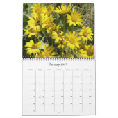 Calendrier des Fleurs sauvages de la Sierra Mounta (Jan 2027)