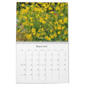 Calendrier des fleurs sauvages du Texas (Mar 2027)