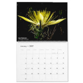 Calendrier des Fleurs sauvages occidentaux (Jan 2027)
