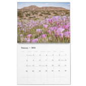 Calendrier des Fleurs sauvages occidentaux pour 20 (Feb 2026)