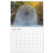 Calendrier des fontaines 2027 (Mar 2027)