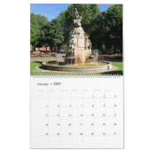 Calendrier des fontaines 2027 (Jan 2027)