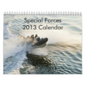 Calendrier des forces spéciales 2013 (Protection)