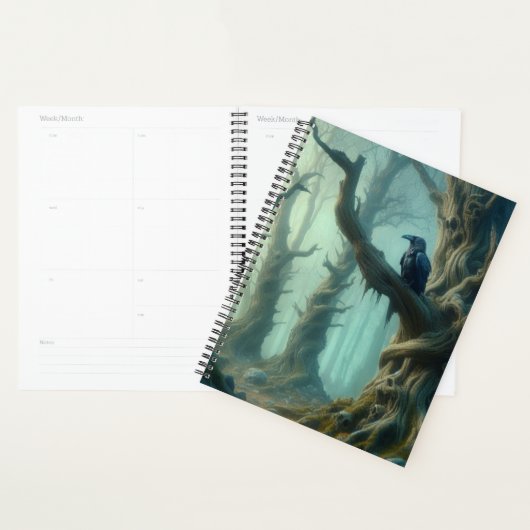 Calendrier des forêts de corneilles (Devant avec enveloppe)