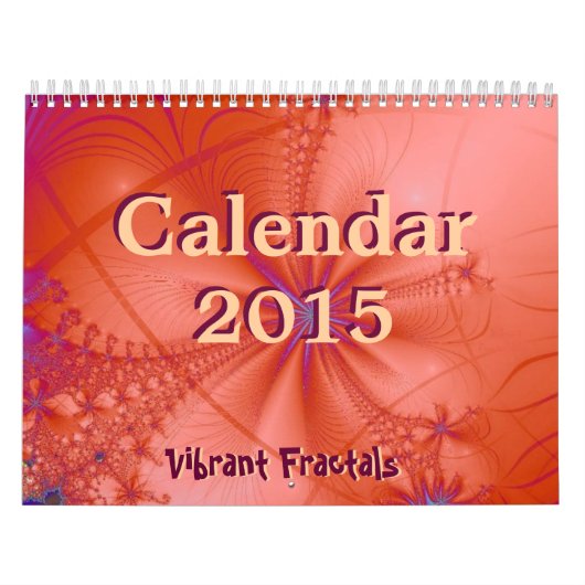 Calendrier des fractales dynamiques 2015 (Protection)