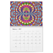 Calendrier des fractales dynamiques 2015 (Feb 2027)