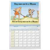 Calendrier des freemasons (Feb 2026)