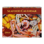 Calendrier des fruits de mer modifiables (Protection)