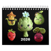 Calendrier des fruits et légumes 2026 (Protection)