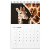 Calendrier des girafes (Feb 2027)