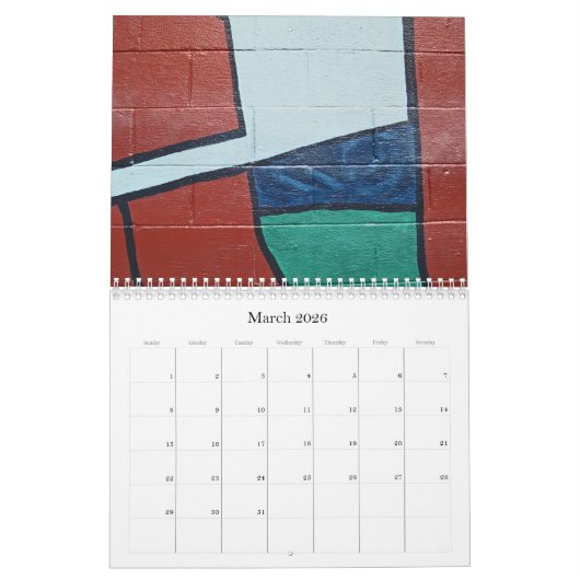 Calendrier des graffitis (Mar 2026)