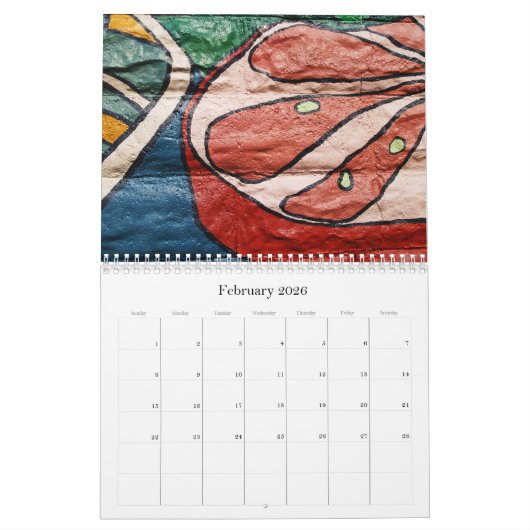 Calendrier des graffitis (Feb 2026)