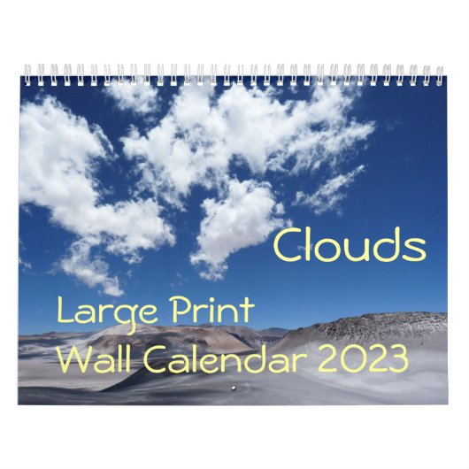 Calendrier des grands murs d'impression 2023 - Nua (Protection)