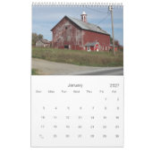 Calendrier des Granges de la Nouvelle-Angleterre (Jan 2027)
