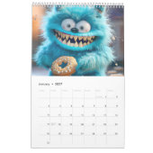 Calendrier des habitudes masculines monstrueuses (Jan 2027)