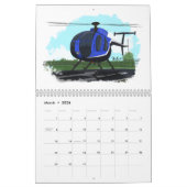 Calendrier des hélicoptères 2023 (Mar 2026)