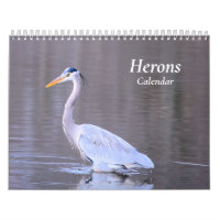 Calendrier des hérons