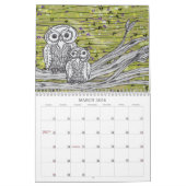 Calendrier des hiboux 2012 (Mar 2026)